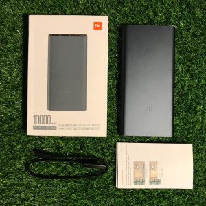 Mi Power Bank 3 10000 mah with 2 input and 2 output QC3.0.