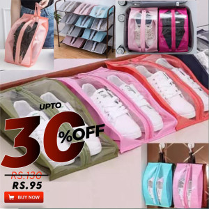 Multi purpose Portable Shoe Organizer Bag