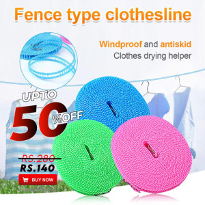 Cloth Hanging Rope Portable Outdoor Clothesline