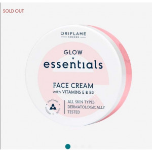 Glow Essentials Face Cream with Vitamins E & B3