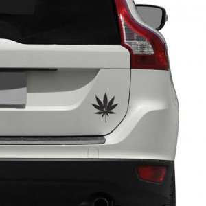Leaf (Black) Car Stickers for Styling Decoration
