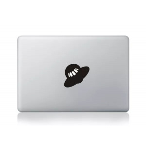 UFO Vinyl Decal Laptop Sticker, Laptop Stickers for Boys and Girls