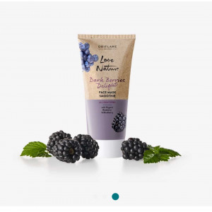 Love nature Dark Berries Delight Face Mask Smoothie