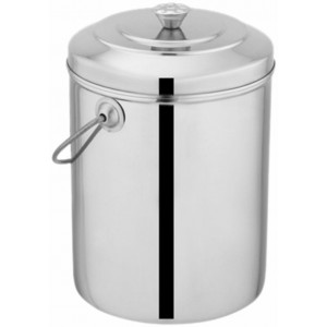 Stainless Steel Milk Pot With Handle - Silver ( 2 Liter)