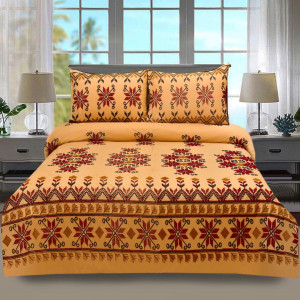 Cotton Embroidery Bedsheet Set