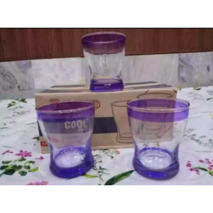 Glassware colorful glass & fancy glassware || water glass set