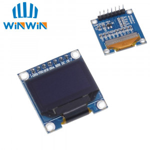 7pin White and Blue color 0.96 inch 128X64 Yellow Blue OLED For Arduo 0.96" IIC.