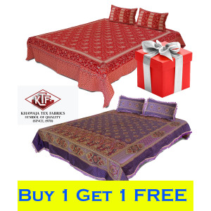 jacquard bed set 2 bedsheets with 4 pillow covers