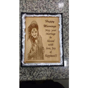 Picture frame & print Your Name Poem Etc Size 8 * 10
