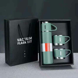 Stainless Steel vacuum flask travel mug set