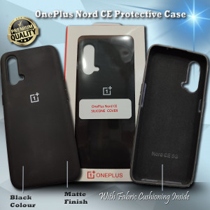 OnePlus Nord CE Protected Phone Cover Silicone Matte Finish Shockproof Pouch Scratchless