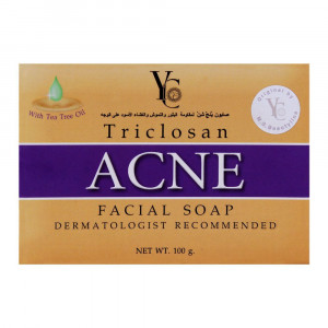 YC Acne Soap Bar Original Triclosan Acne Facial Soap 100ml