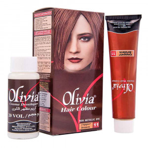 Hair Color - oliva Copper Brown