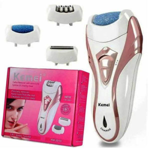 Kemei KM - 3010 3 in 1 Electric Rechargeable Hair Remover